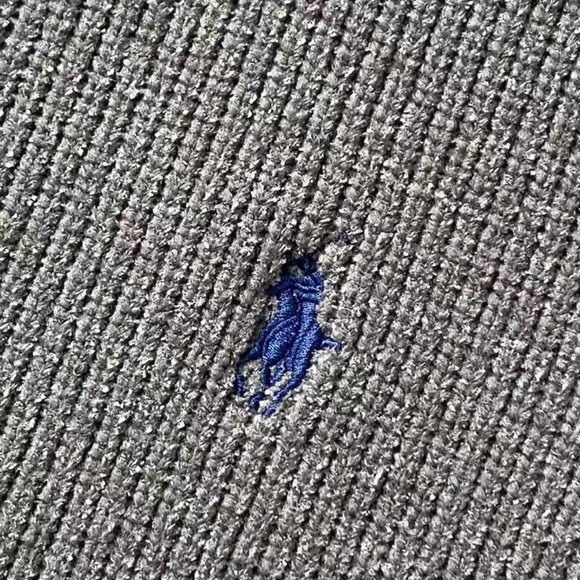 Brand new with tags, brown POLO Ralph Lauren wool tweed coat, Polo Bear sweater - Picture 4 of 6